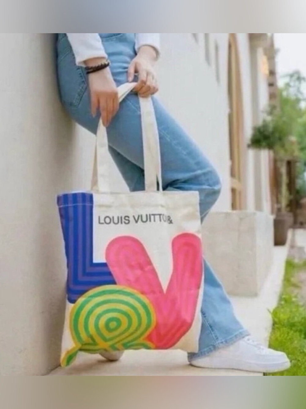 Louis Vuitton Eco Canvas Tote Shinsen Exhibition